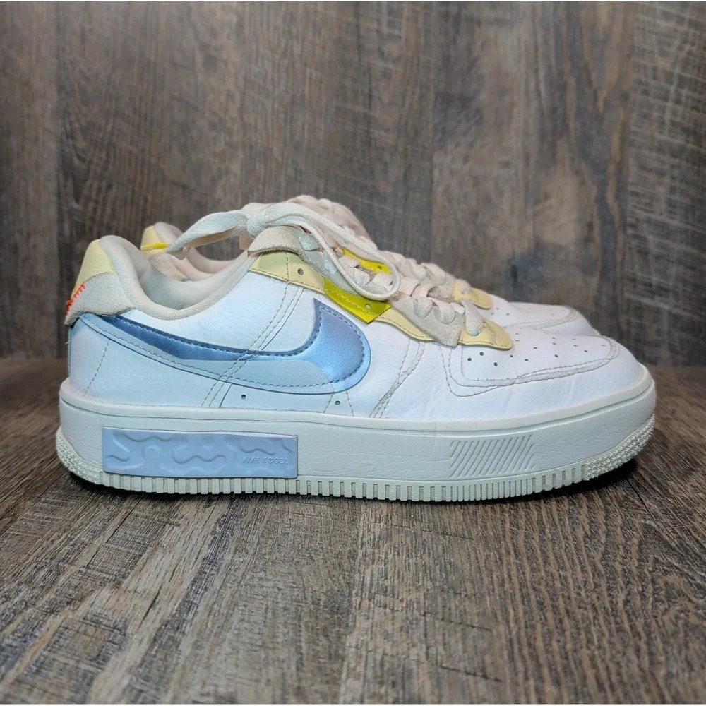 Nike Air Force 1 Fontanka Women Size 10 Athletic Sneakers Set To Rise DV2175-100